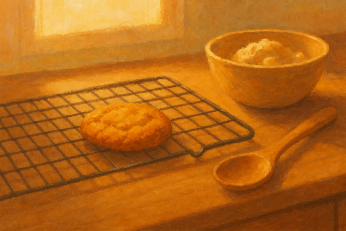 Bake one cookie without a recipe