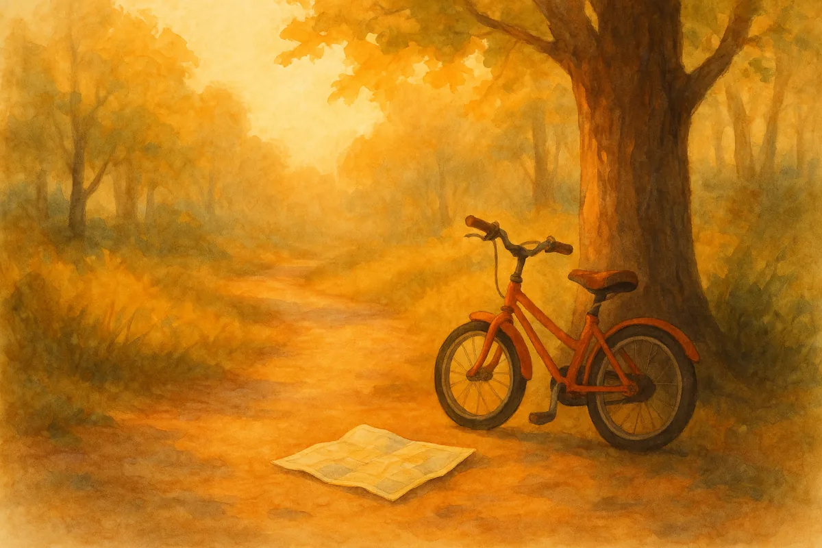 Bike orienteering