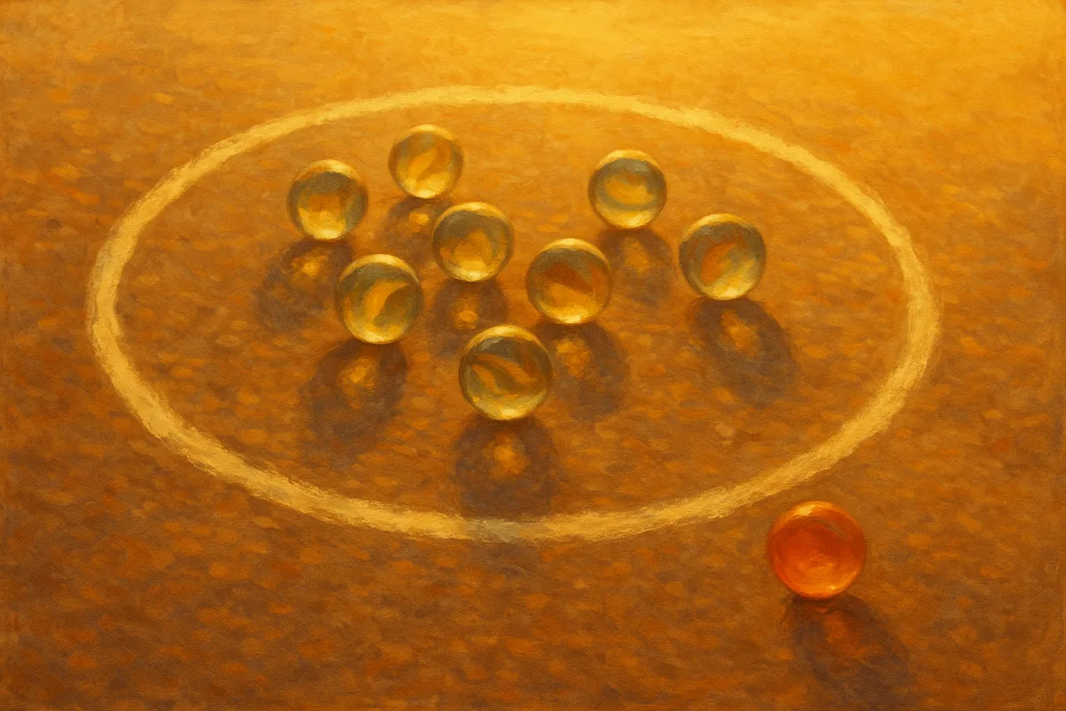 Marble tournament
