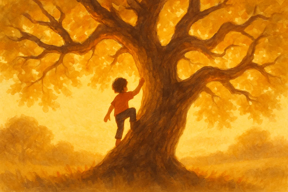 Tree-climbing challenge